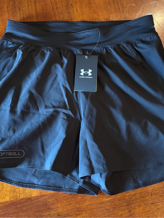 Under Armour Pants - Under Armour Black Women's Softball 2-in-1 Shorts